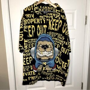 VTG K.A.D. Junkyard Dog Oversized Men’s XL Button-up Shirt